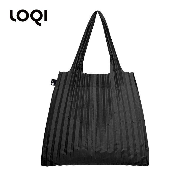 精选德国LOQI时尚环保袋2025夏季新款百褶包扎染渐变单肩轻便三宅,收纳整理,购物袋/环保袋/帆布袋,淘宝优惠券,粉丝福利购,淘宝优惠卷