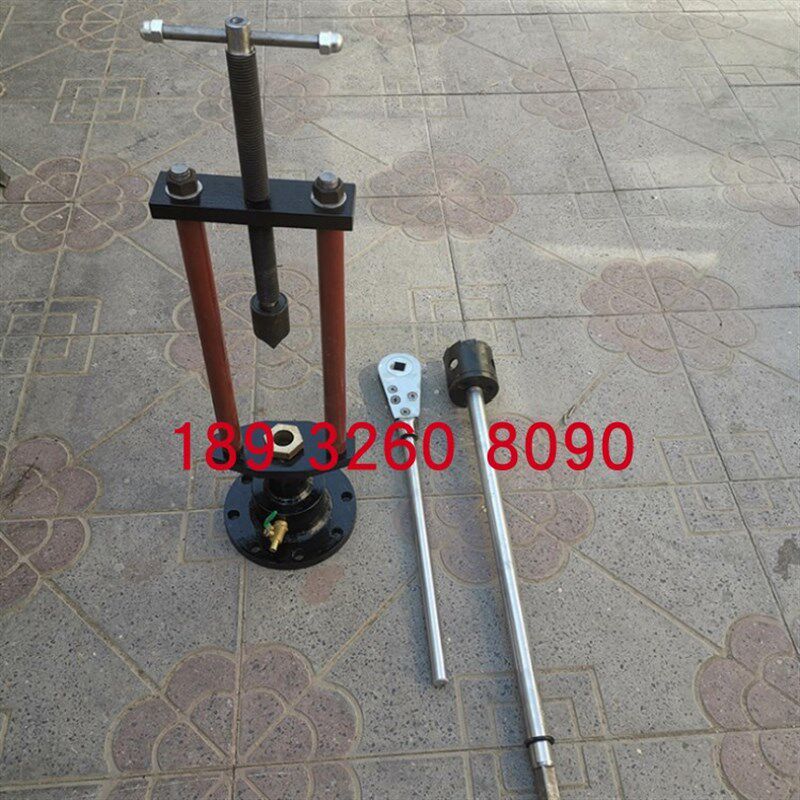 带压开孔器50-200手摇法兰式带水带压开口器管道不停水打孔机钻孔