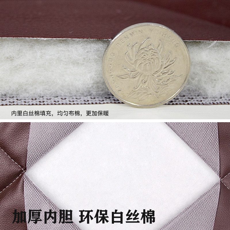 棉窗帘冬季加厚加棉防风保暖免打孔魔术贴密封窗户隔音防寒拉链款