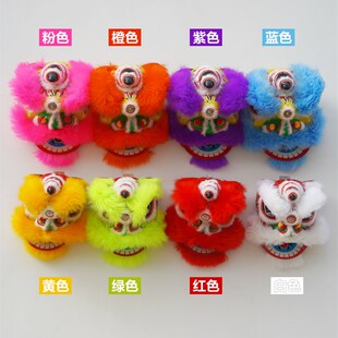 精选舞狮子头儿童新年喜庆活动可眨眼睛单人学校幼儿园表演舞台道