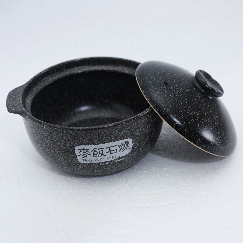 康顺麦饭石电磁炉砂锅汤锅炖锅陶瓷锅煲汤明火耐高温焖烧火锅石锅