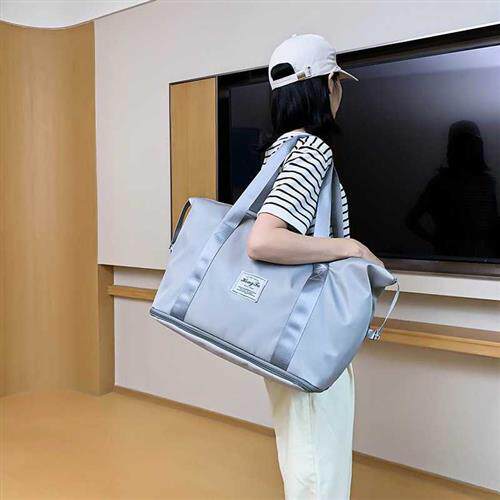 QUILT STORAGE BAG THICKENED AND STURDY CANVAS BAG MOVING BAG OVERSIZED CAPACITY DUFFLE BAG WEAR-RESISTANT STUDENT QUILT BAG