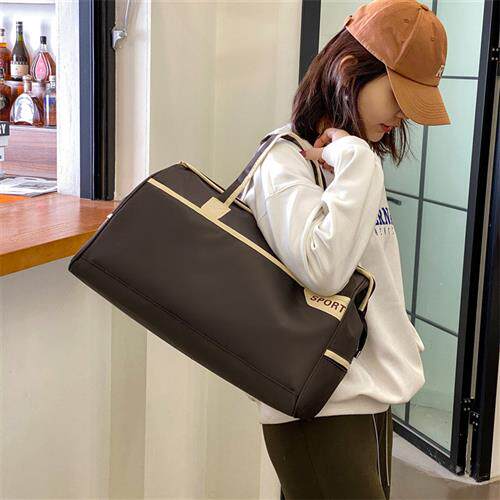 WATERPROOF TRAVEL BAG SHOULDER CARRY LARGE CAPACITY OUTDOOR LONG-DISTANCE MOVING GOING OUT ON A BUSINESS TRIP LUGGAGE BACKPACK BAG