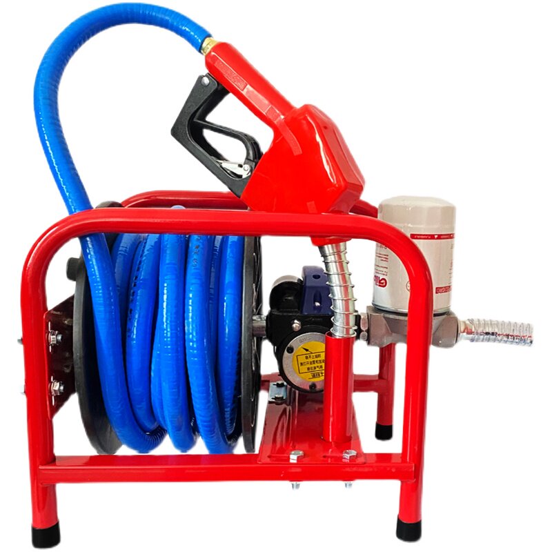 电动抽油泵柴油12v24v220v伏加油机计量自动加油枪吸抽油器大功率