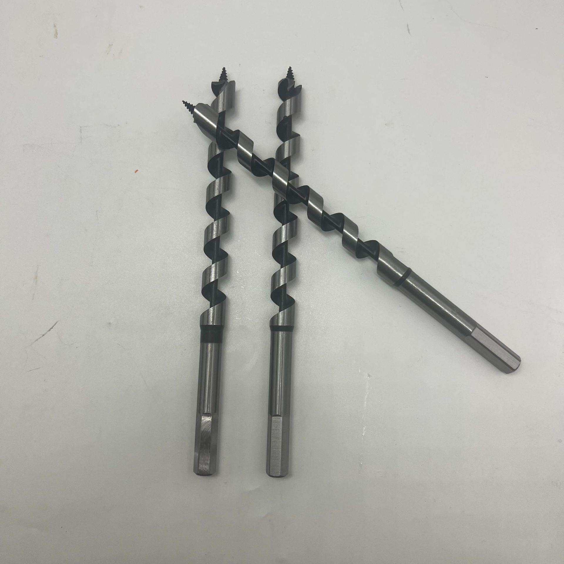 手拧支罗钻木工手动麻花钻25mm户外加长钻头