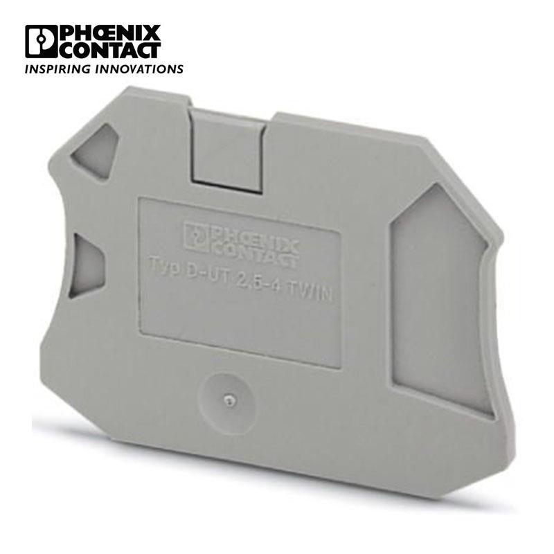 菲尼克斯 端板隔板挡板挡片 D-UT2,5/4-TWIN-3047141