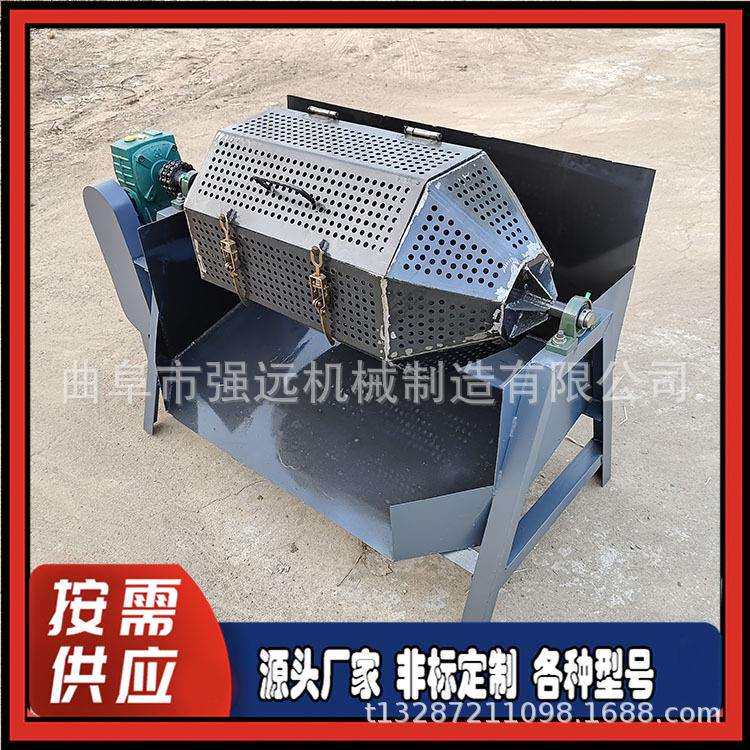 火烧铁六角滚筒抛光机 铁块研磨除锈机 圆桶子去毛刺机