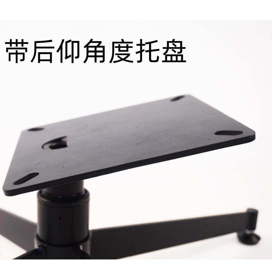 5MM厚度切割带后后仰角度托盘休闲椅子酒店椅子单椅底盘底座方托