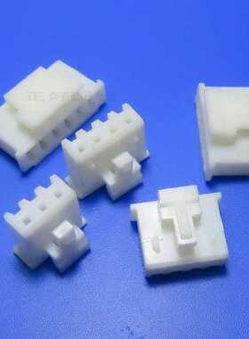 XHB胶壳TJC3B带锁孔座间距2.54mm2p3p4p516p带扣插壳带勾环保尼龙