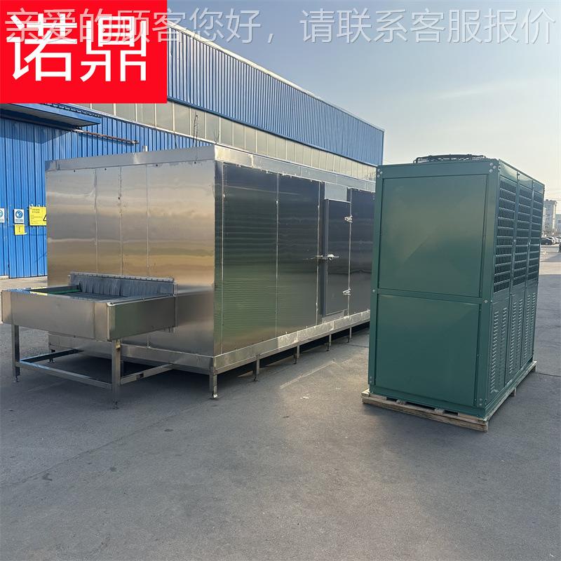 950道冻机速厂家隧 型氟利昂速冻机现货 低温冷冻机多少大钱