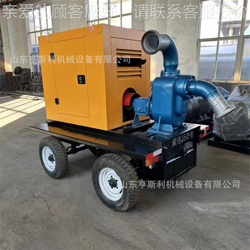 6寸柴油移泵8 汛排涝动泵市政排污自防吸686排污泵车水农田灌溉泵