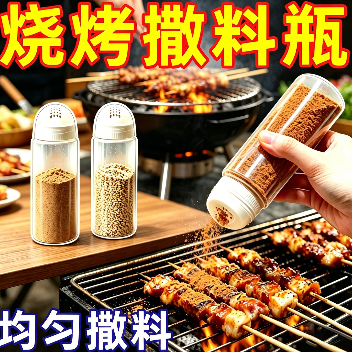 撒粉瓶子烧烤专用工具调料罐