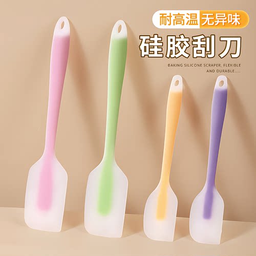 食品级硅胶一体式刮刀搅拌铲