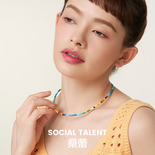 时尚设计多巴胺项链