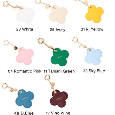 FIBRENO 小号幸运四叶草钥匙扣挂件