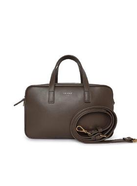 FIBRENO 牛皮小号相机包 可可灰色 DIECI MINI BAGUETTE BAG