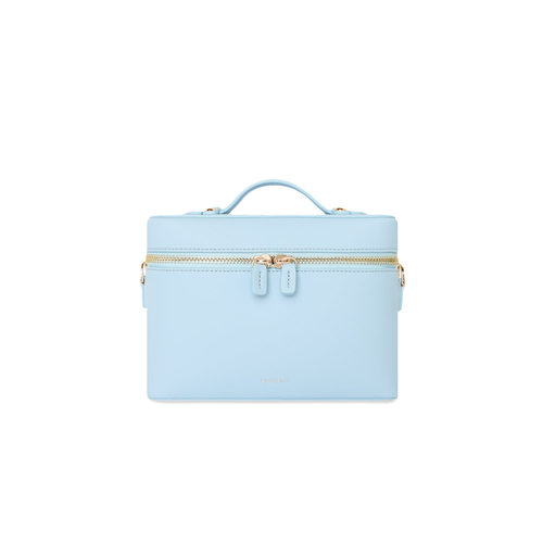 FIBRENO 小号化妆盒斜挎包 天蓝色 VANITY BAG S • 33 SKY BLUE