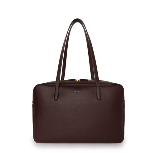 FIBRENO 长肩带特大号相机包XXL码 巧克力色 BAGUETTE BAG GRANDE