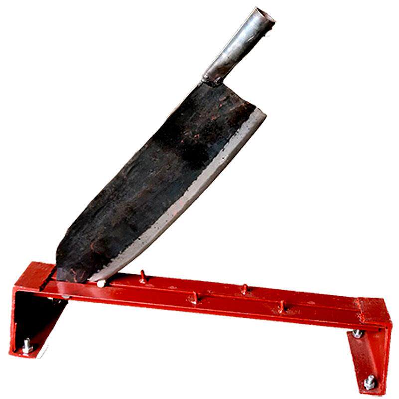 铡刀家用切草刀侧刀小型手动扎刀玉米桔秆闸刀老式锻打锰钢铡草