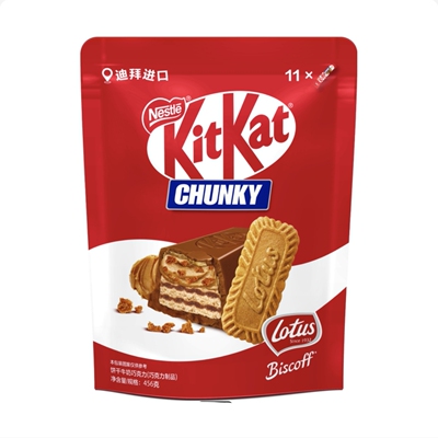 【顺丰发货】奇巧 迪拜进口 CHUNKY Lotus 袋装