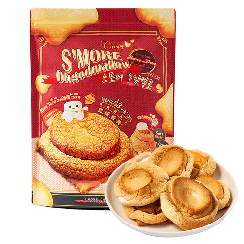 【顺丰】韩国进口 烤棉花糖风味糕饼