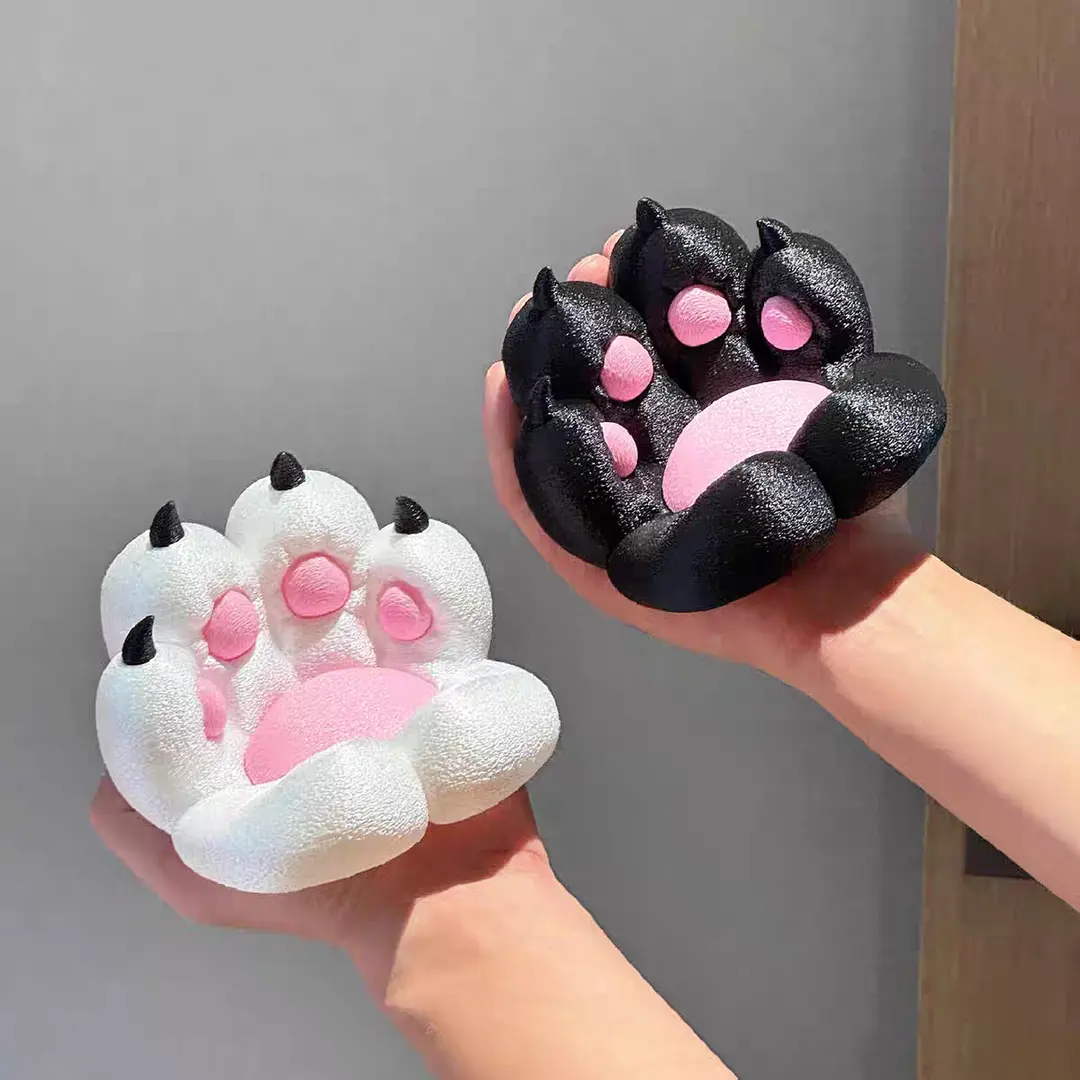 【下单立减50】可爱创意猫爪3D打印桌面手机平板家用办公室宿舍HX