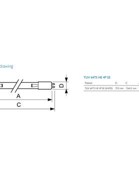 紫外线 杀菌灯管 TUV 64T5 HE 4P SE UNP/32 特殊灯管g