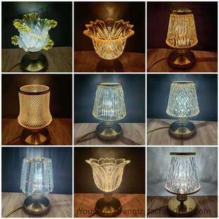 恒大通用水晶吊灯替换玻璃灯罩台灯壁灯外壳/创意灯具配件大全