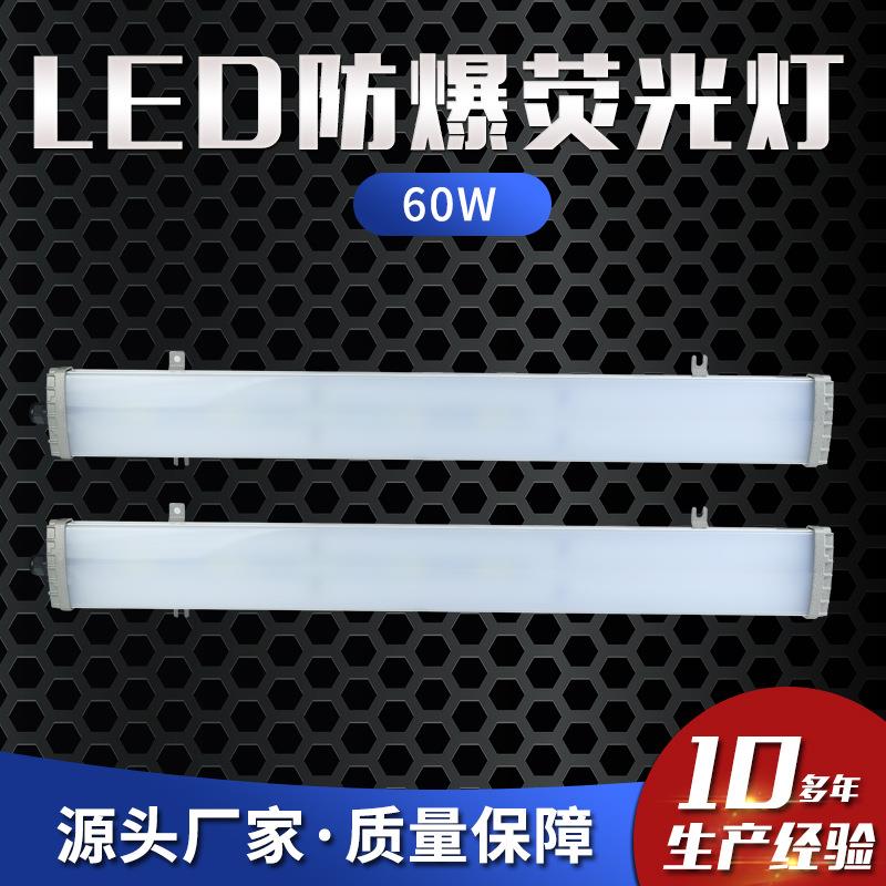 LED防爆荧光灯60W防爆吸顶式荧光灯 车间照明 隧道照明加油站照明