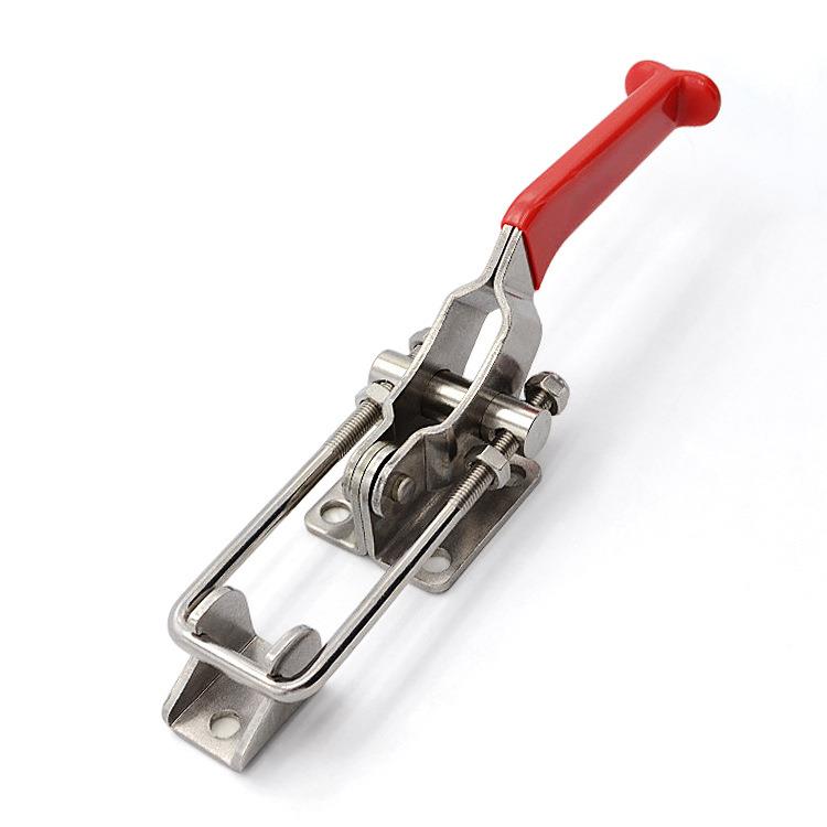 SK3-021-3S工业五金不锈钢搭扣锁扣箱扣 扣环式水平螺纹调节搭扣