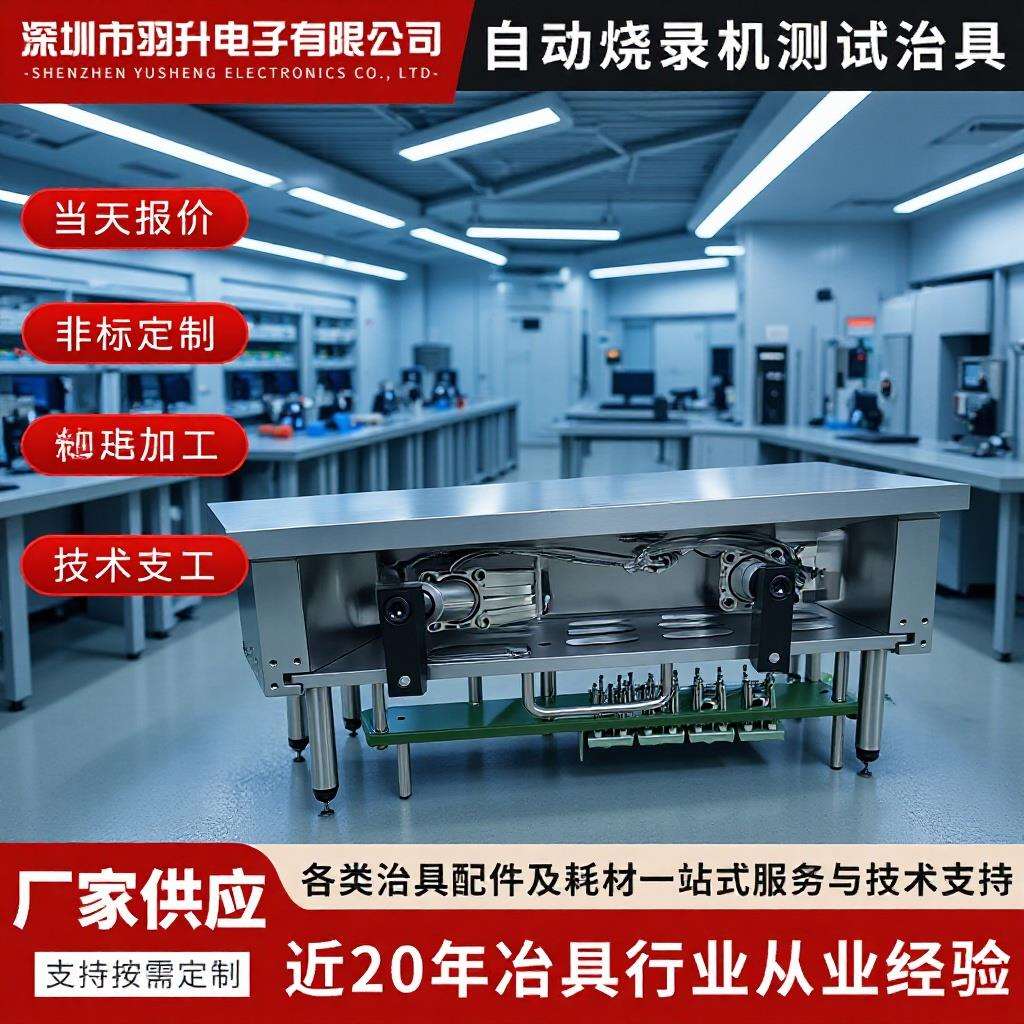 自动烧录机测试治具厂家2025新款配件现货全自动智能