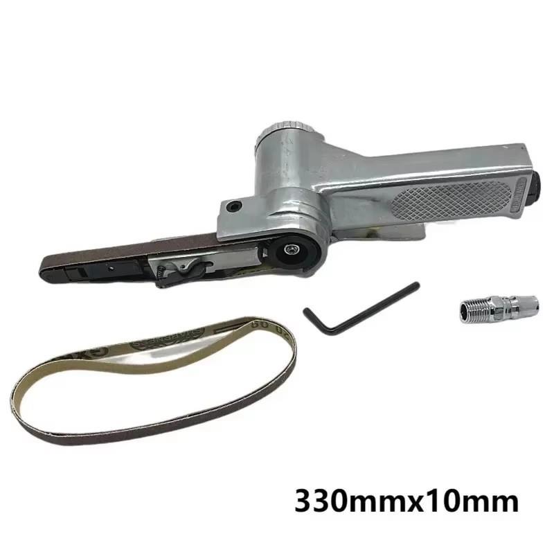 330mmx10mm 3/8砂光机空气角磨机，带砂带，用于空气压缩机砂光