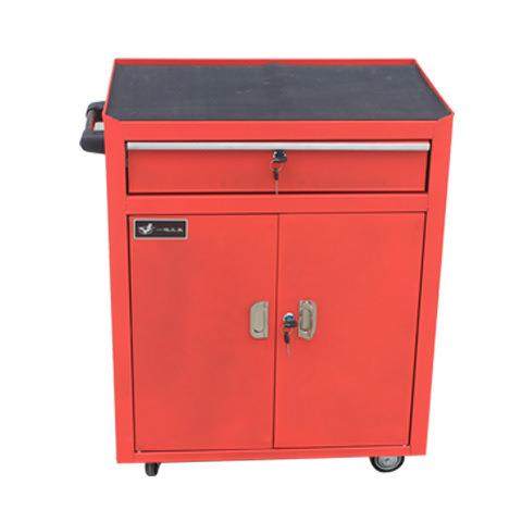 一鸣 工具车 五金工具柜汽修网式双开门带抽屉封闭式铁皮工具箱