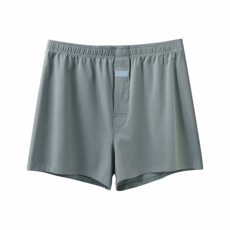 居家中腰阿罗裤纯棉男土内裤宽松纯色睡裤短裤男高弹力男内裤,女士内衣/男士内衣/家居服,男阿罗裤,淘宝优惠券,粉丝福利购,淘宝优惠卷