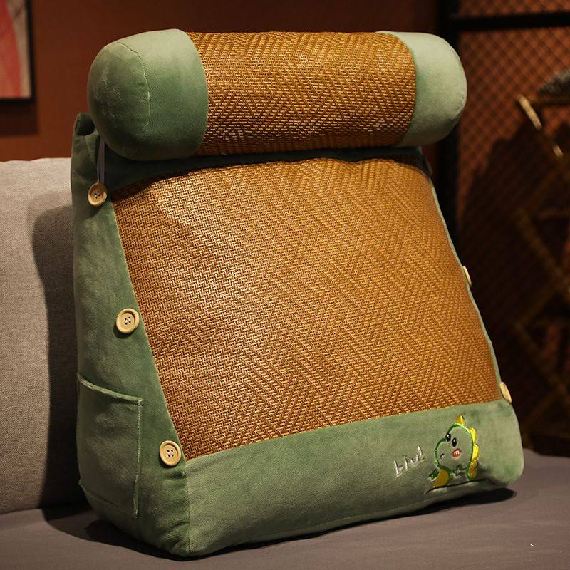 夏季三角靠枕床头靠垫靠背卧室床上沙发学生寝室抱枕 可拆洗,居家布艺,床头靠垫,淘宝优惠券,粉丝福利购,淘宝优惠卷