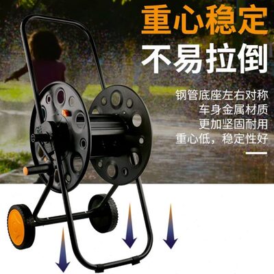 带药收纳架卷器卷农用收滴灌带打泵喷灌高压洗车机水管水机管神器