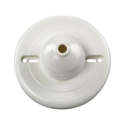 工程塑料接线盒灯座灯头吊线盒圆形吸顶式掉线装饰盒吊灯转换盒