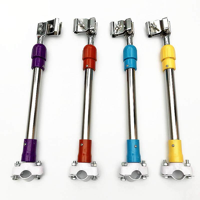 自行车伞架单车雨伞支架电动车遮阳撑伞架婴儿车三四轮不锈钢支撑