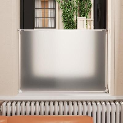 阳台防雨防晒挡板防风遮光隐私猫咪掉落护栏塑料缝隙围栏封窗隔板