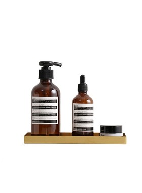 卫浴软装饰品 简约样板房家居摆件 卫生间展厅浴室柜托盘组合