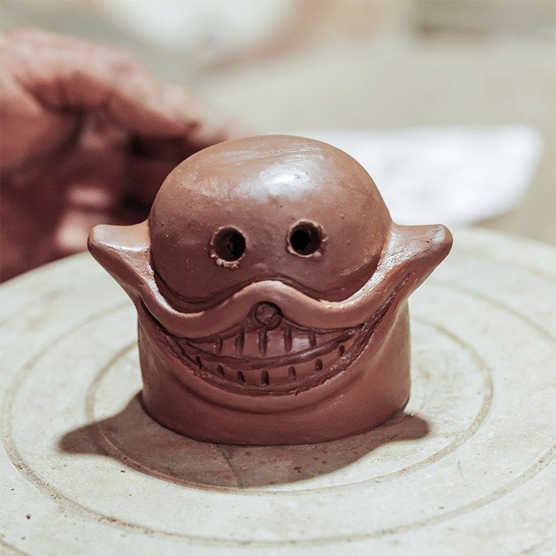 【无常君】手工黑陶香插 国家非遗尼西黑陶 匠人手造,家居饰品,香托/香盘/香座/香插,淘宝优惠券,粉丝福利购,淘宝优惠卷