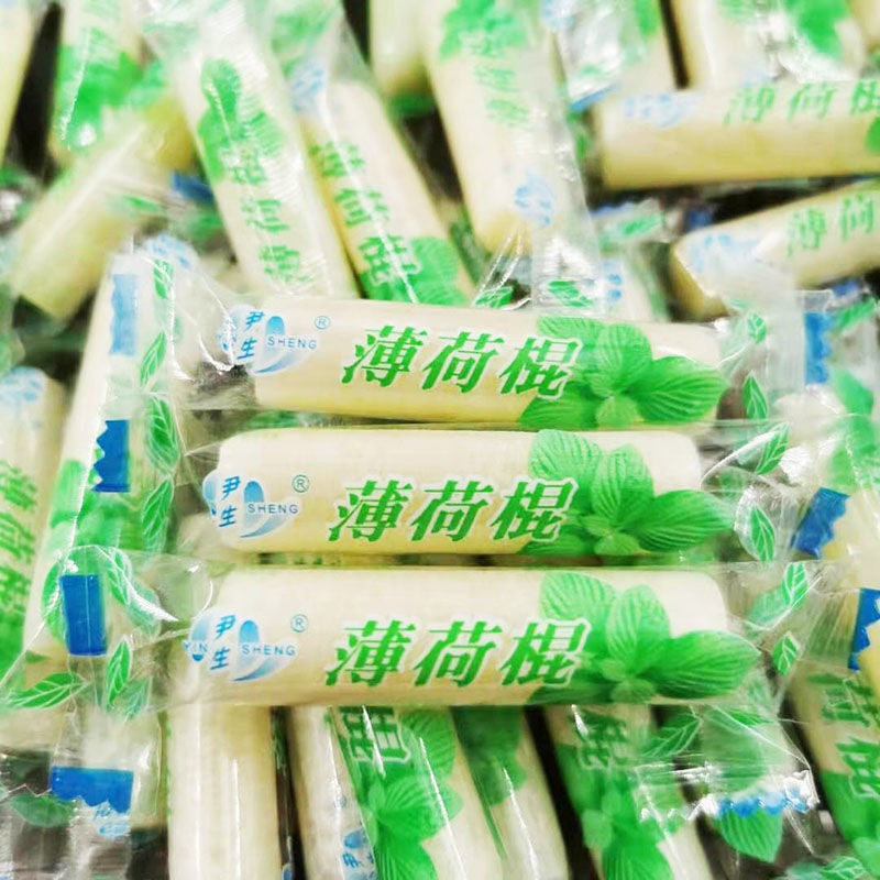 薄荷棍重庆特产薄荷糖老式老款薄荷糖长条薄荷糖怀旧休闲零食小吃