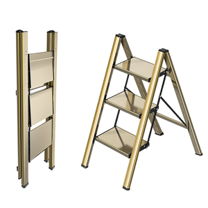 奥诺森梯子家用折叠伸缩加厚人字梯铝合金室内多功能小梯子伸缩