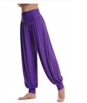 1 개|몫 여성 레이디 하렘 바지 모달 솔리드 롱 바지 배꼽