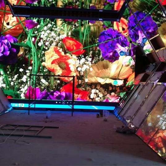 湛江坡头某基地室内LED显示屏P3.076单元板（美奥马哈）