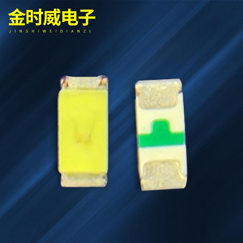 工厂现货0402led冰蓝色偏蓝光灯珠小体积高亮0402冰蓝贴片指示灯