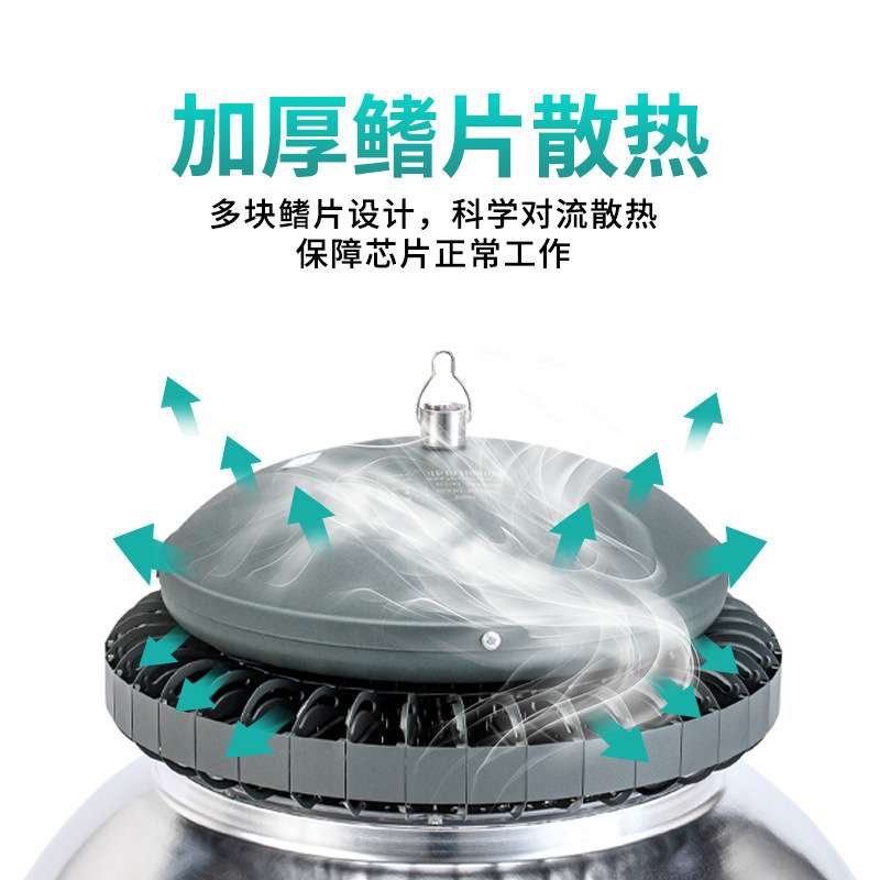 led工矿灯100瓦车间仓库照明灯200w超亮足瓦顶棚厂房吊灯150W商用