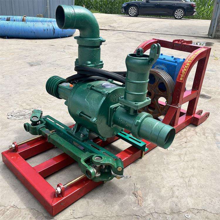 拖拉机后悬挂高压喷灌泵 吸程10米带微喷滴灌远距离输送水泵