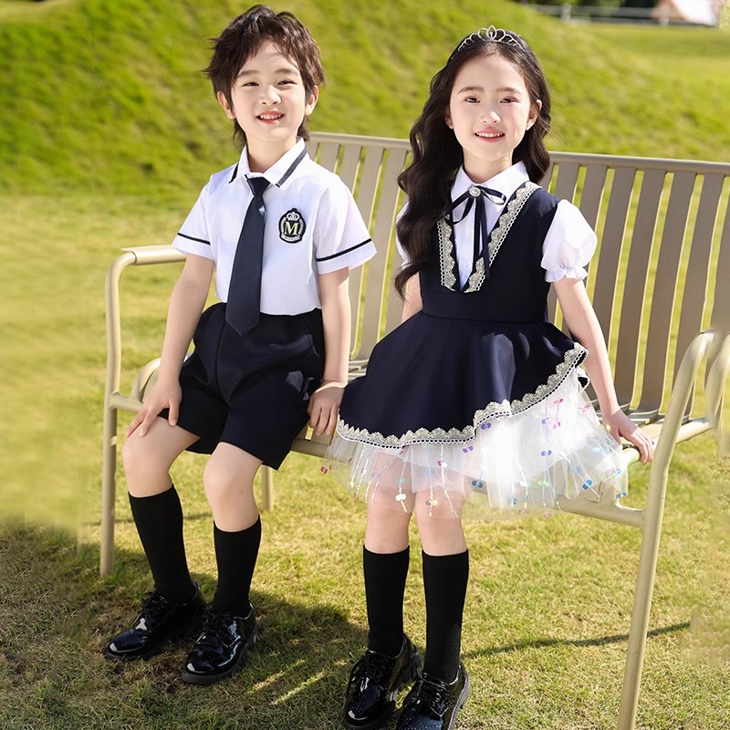 幼儿园园服英伦风儿童毕