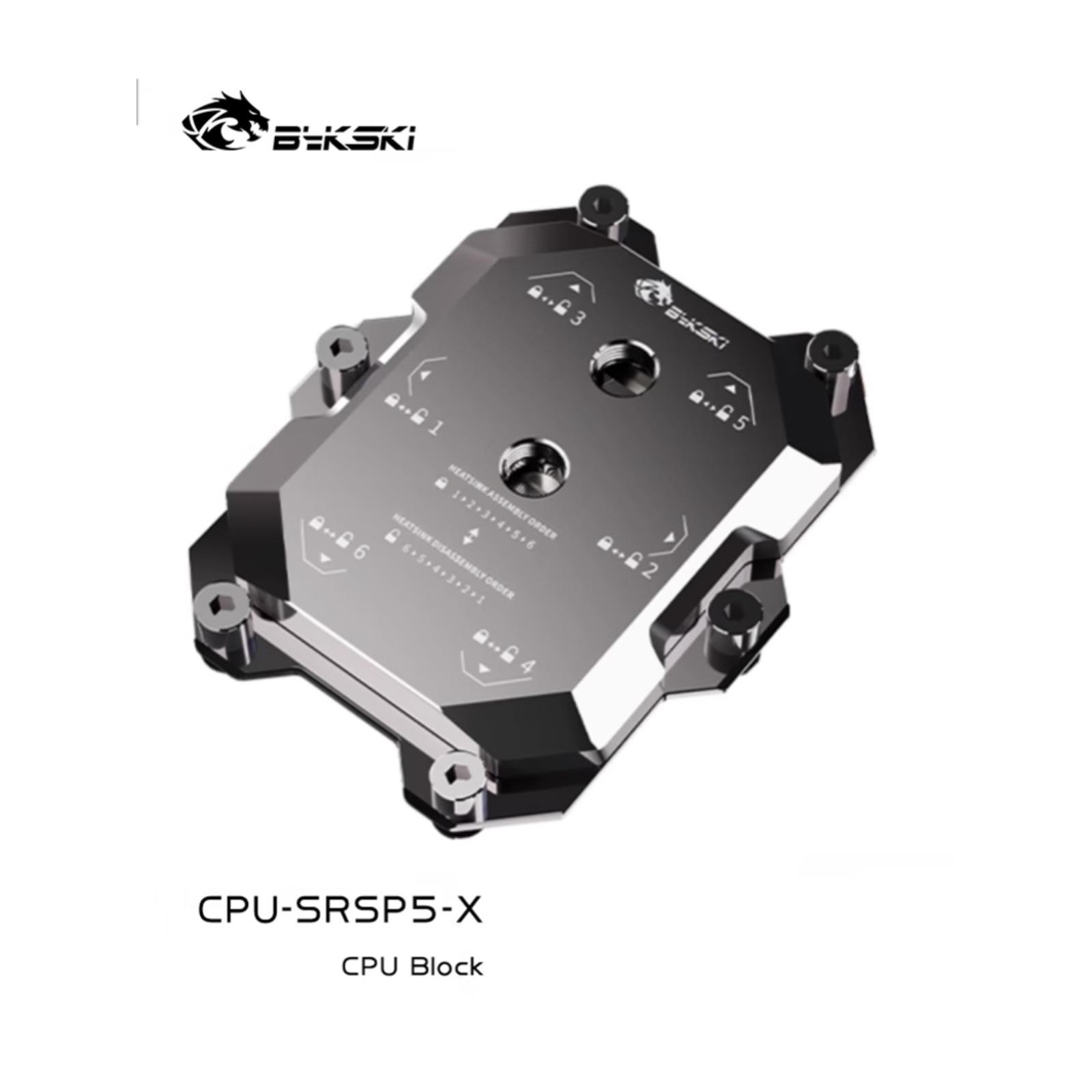 Bykski CPU-SRSP5-X AMD SP5 CPU水冷头大数据AI云计算液冷服务器